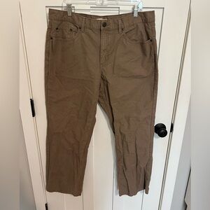 Blue Mountain Men’s Khaki Pants Size 38/32 100% Cotton